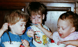 Cafri triplets, tied but separate, to go their own ways