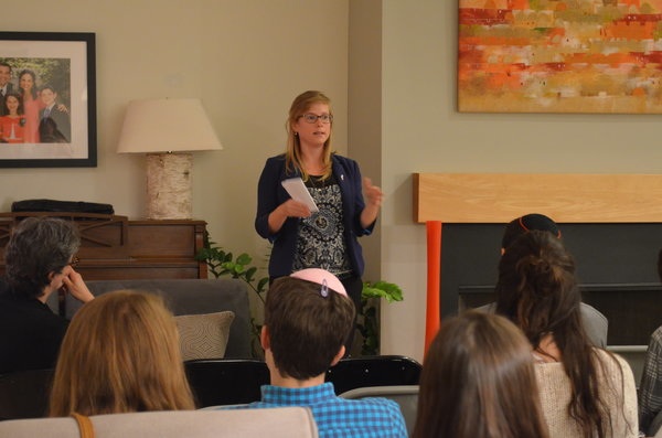 ZIONISM: Students from across the country listen to Dana Erlich, Israels Consul for Public Diplomacy in L.A. 