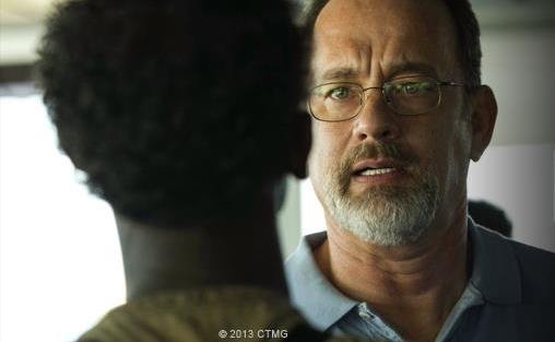 Captain Phillips displays heroism at sea, with much suspense