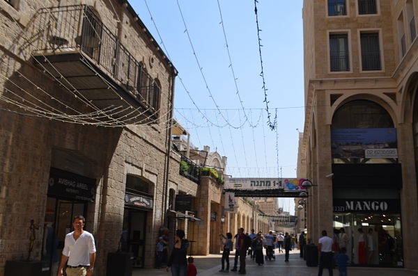 CONFLICTED: Born into the Israeli-Palestinian conflict, teens interviewed at Jerusalem’s Mamilla Mall last month agreed that a two-state solution would be best but differed on how likely it was or whether it would really bring peace. Talks collapsed the next day.