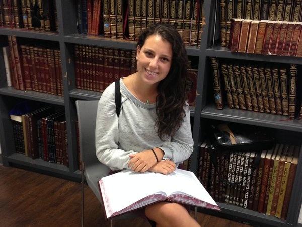 INSPIRED: Kaili Finn looks forward to a year of personal growth in Israel.