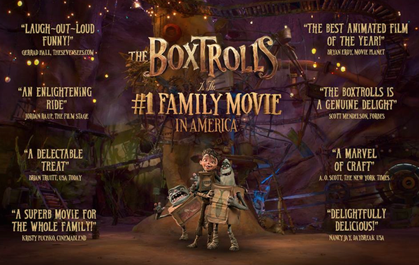 Boxtrolls  is an existential fantasy, set in clay