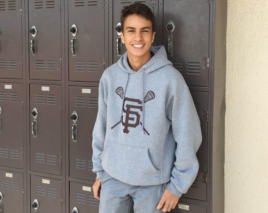 Amr Eissa, a sophomore at St. Francis High School in La Canada, was asked if he belonged to ISIS when he wore a sweatshirt with Arabic writing.