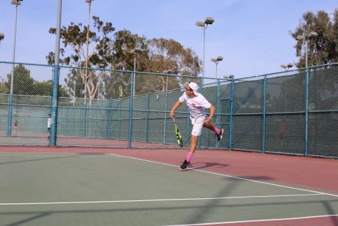 Without a coach, student takes the lead and leads tennis team to its best season yet