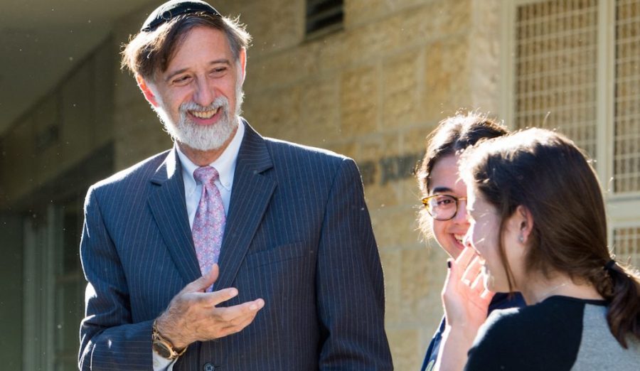 EXPERIENCE: Rabbi Abraham Lieberman has led YULA Girls High School since 2008.