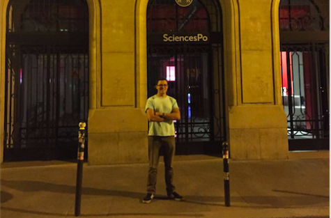 THREAT: Alumnus Nathaniel Kukurudz '11, now in a joint graduate program of the London School of Economics and Sciences Po University in Paris, said France is no longer safe for Jews. His family left France in 2003 when Jean-Marie Le Pen made it into the presidential runoff; newly elected President Emmanuel Macron defeated Le Pen's daughter, Marine, in a runoff May 7.