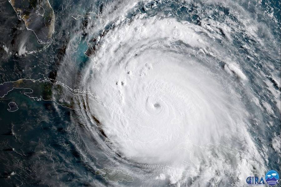 EYE: Hurricane Irma lingered off Floridas southeast coast longer than expected, confounding predictions that it would head up the east coast and devastate Miami. Instead, it moved west over Cuba and then turned north, heading up  the states west coast. 