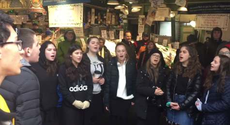 VIDEO: Choirhawk’s flash mob in Pike Place Market in Seattle