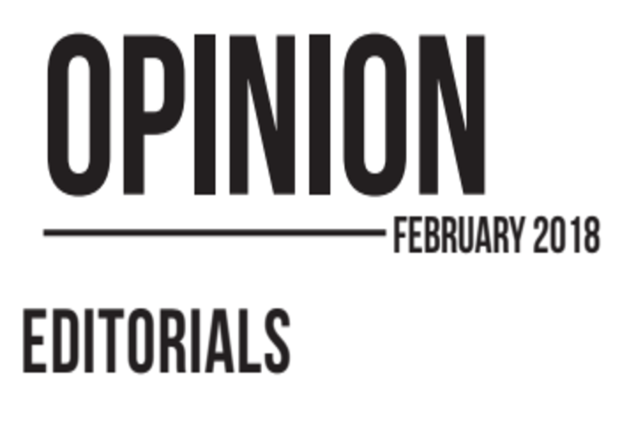 EDITORIAL: What is, and is not, on our front page