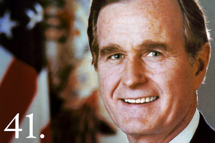 President+Bush+remembered