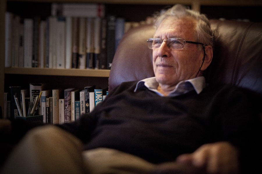 INFLUENCE:   Oz’s 40 books, including his memoir A Tale of Love and Darkness, have been translated into 45 languages, the most among any Israeli author. 
 BP Photo by Uzi Varon from amoz-oz.net 