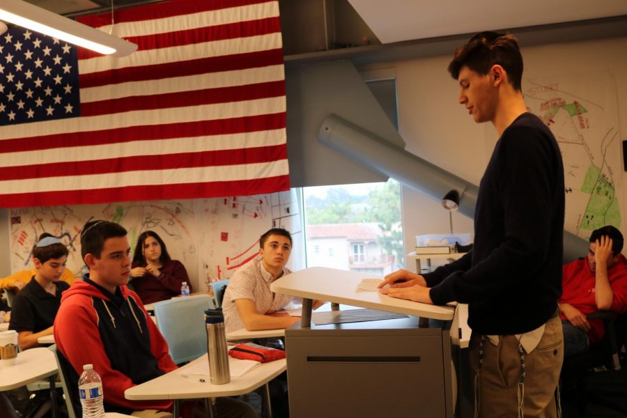 TESTIFY: During the Fairness Committee’s open hearing this morning, junior Joseph Klores, elected as Co-Chair in the instant runoff vote, gave a statement.

