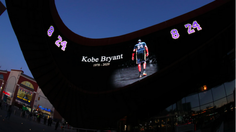 2020: Barclays Center in Brooklyn, where the Nets play, displayed a tribute on its swooping courtyard for former Laker star Kobe Bryant in the hours after he died Jan. 26 in a helicopter crash. Mourning for Kobe has reached far beyond Los Angeles. 