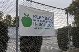 UNCERTAIN: A sign at Canfield Elementary School in Beverlywood was an ironic reminder on Tuesday, when state School Superintendent Tony Thurmond announced all state public schools would remain closed through the end of the 2019-20 year.