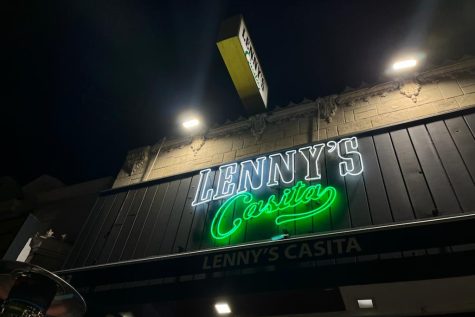 NEON: Lenny’s bright sign can be seen -- and noticed -- from down Pico Boulevard. 
