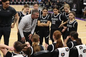PINNACLE: Ryan Coleman started coaching Shalhevet’s girls varsity basketball team in 2019. He said that the girls state victory this year was the highest achievement of his career.