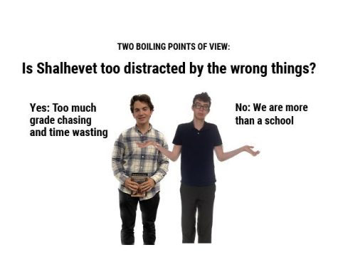 TWO BOILING POINTS OF VIEW: Is Shalhevet too distracted by the wrong things?