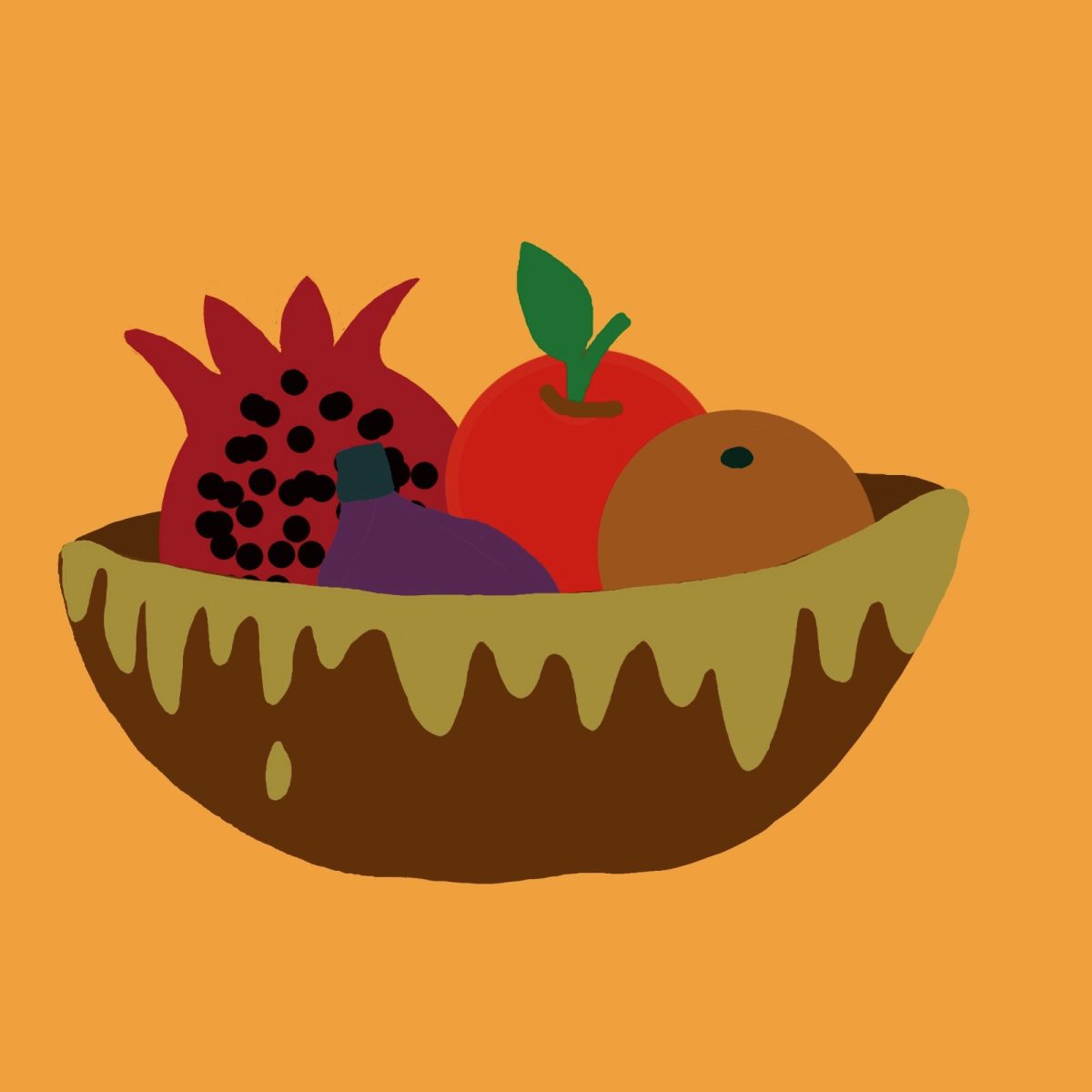 On the second night of Rosh Hashanah, it’s customary to eat a fruit you haven’t eaten in a while. The reason is to be sure that there is something to celebrate with a bracha.