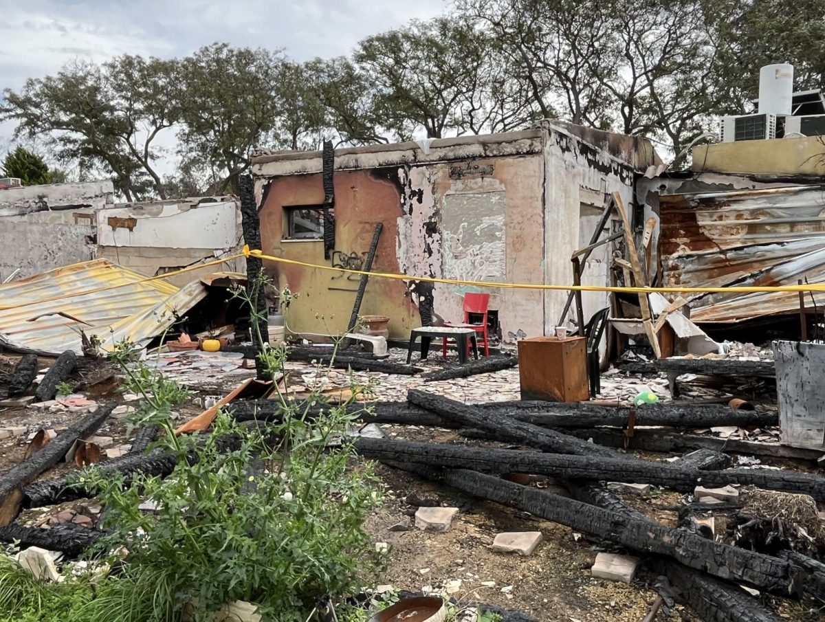 DISPLACED: Kfar Aza, above, was one of the communities near the Gaza Strip that was attacked by Hamas on Oct. 7.  Residents who escaped have been living elsewhere in Israel ever since, some in hotels and others in other arrangements.