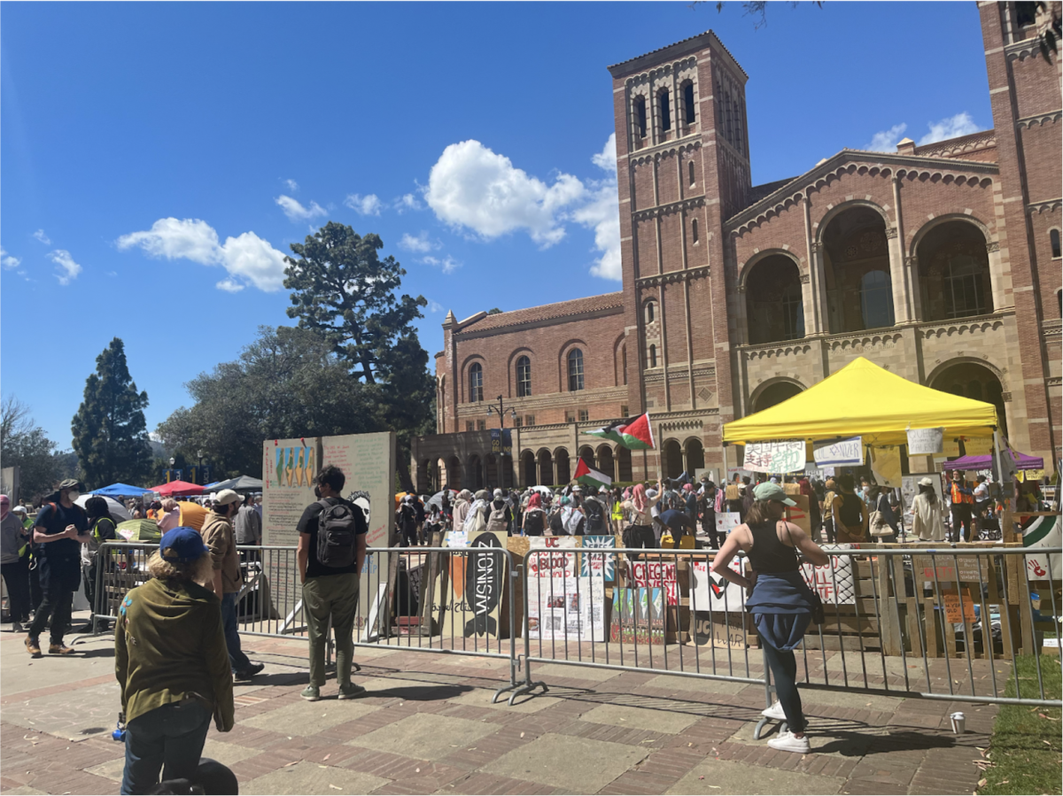 OUTCRY: Protesters denounce Zionism, equating it with colonialism and calling for the University of California to entirely divest from the State of Israel.